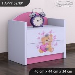 Nočna omarica Happy babies Zaljubljeni medo 07 SZN1